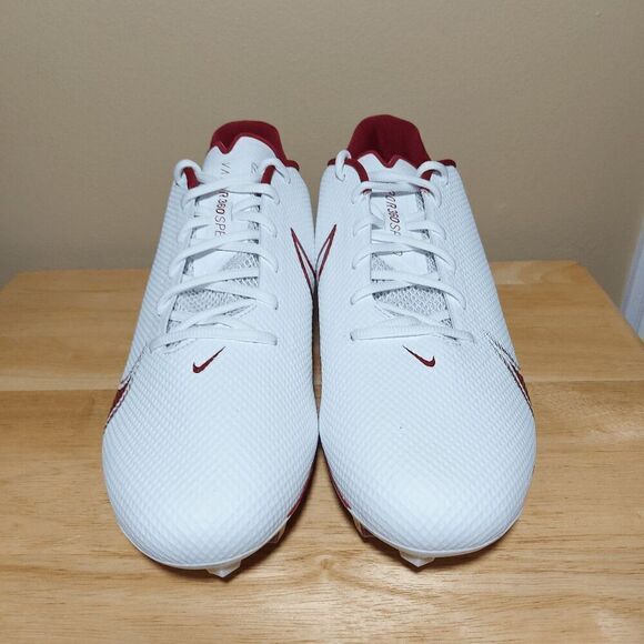 Nike Vapor Edge Speed 360 Football Cleats White Red CV6349-105 Men\'s Size 14 main image 5